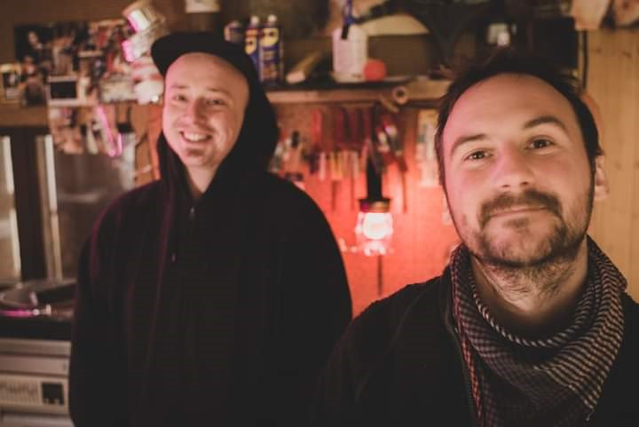 Louis Riondel (à gauche) et Pascal Lopinat forment le duo Martin XVII. (Photo : Martin XVII)