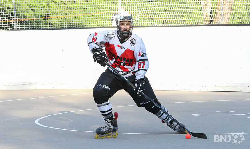 Daniel Vasile a réalisé un doublé contre Bienne Seelanders. (photo : archives/Mauricette Schnider).