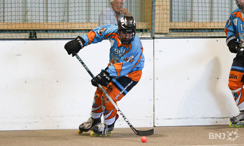 Louis Merçay et le SHC Rossemaison passent en demi-finale des play-off de Ligue A (photo : archives/Mauricette Schnider).