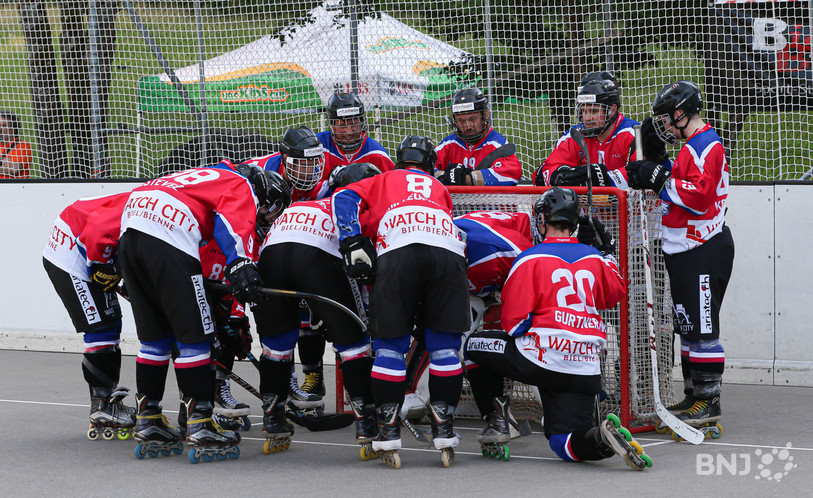 Les joueurs de Bienne Seelanders se sont inclinés une quatrième fois en cinq rencontres. (photo : Mauricette Schnider).