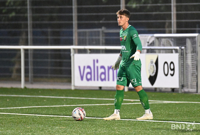 Maël Zaugg a préservé le point du nul grâce à un gros arrêt en fin de match. (Photo : archives Georges Henz)