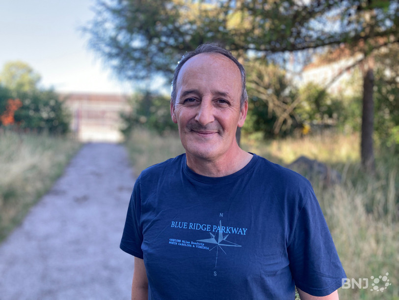 Stefano Ballestrin, responsable adjoint au secteur vert du Service des Espaces publics de La Chaux-de-Fonds.