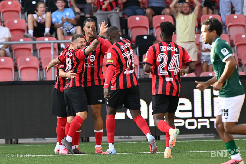 Une entrée en matière réussie pour Neuchâtel Xamax. (Photo : Bertrand Pfaff)