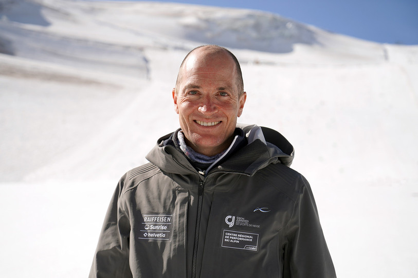 Xavier Bailly est le nouvel entraîneur responsable de la relève du ski alpin au sein du Giron jurassien (photo : Giron jurassien).