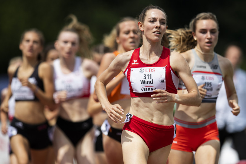 Joceline Wind vient d'abaisser deux fois son record personnel en une semaine. (Photo : KEYSTONE/Peter Klaunzer)