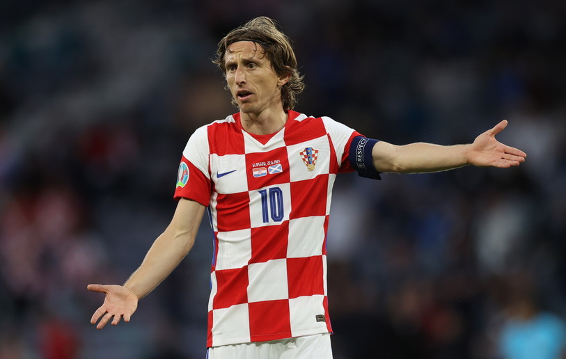 Luka Modric et la Croatie vont se frotter à l'Espagne en huitième de finale. (Photo : EPA/Lee Smith / POOL)