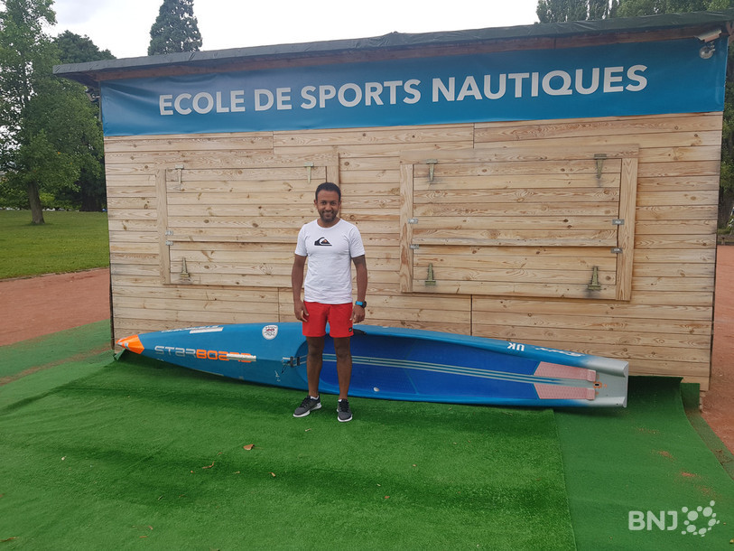 Hicham Laïmina ira en Hongrie en septembre pour représenter la Suisse aux championnats du monde de paddle.