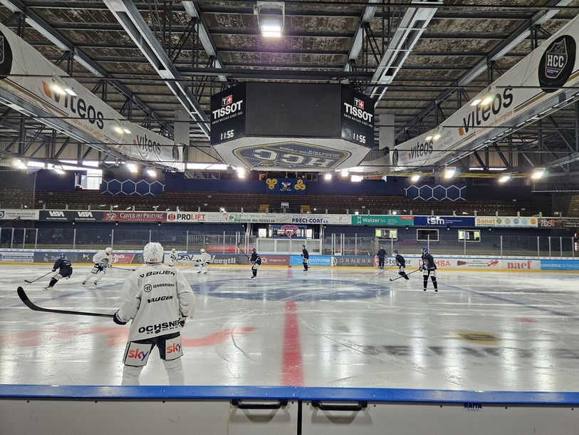 Le HC La Chaux-de-Fonds est de retour sur la glace !
