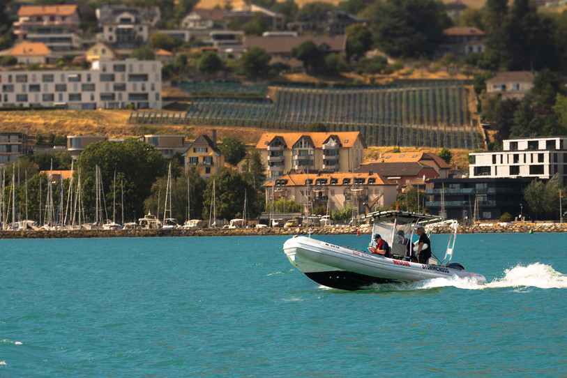 La société Stormcross assure désormais les missions de sauvetage sur l’ouest du lac de Neuchâtel (photo : Stormcross).