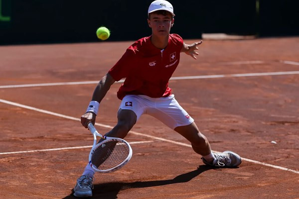 Jonas Waelti a été sacré sur la terre battue tchèque. (Photo : Srdjan Stevanovic)