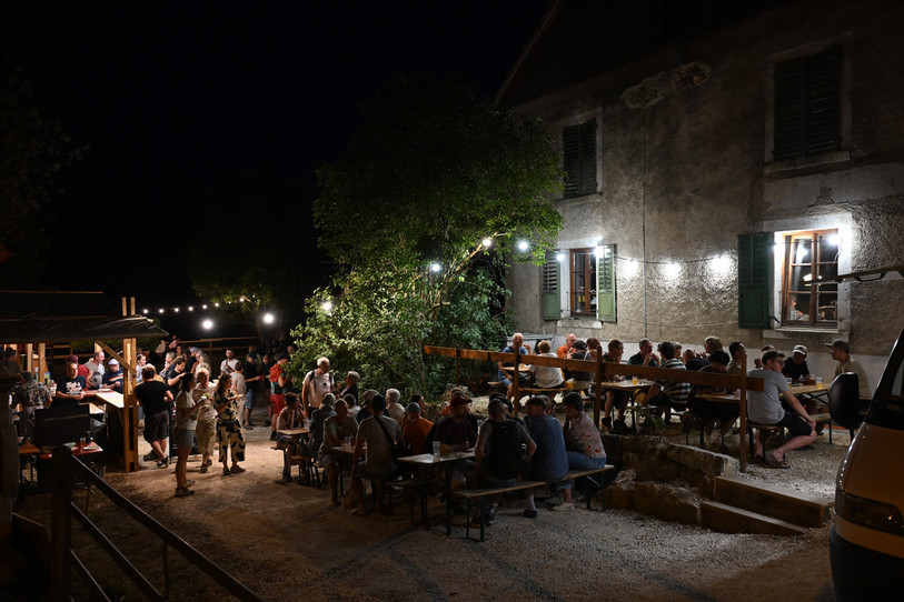 Le Rock'R Sauvage, version Courtedoux, a convaincu le public et le comité d'organisation. (Photo : Géraud Siegenthaler)