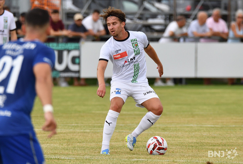 Nathan Ducommun s'apprête à vivre un rêve avec le FC Courtételle (photo : Georges Henz).