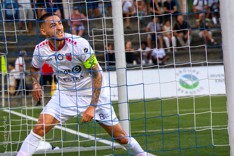 Eris Abedini est l'auteur du but neuchâtelois inscrit sur penalty à la 40e minute. (Photo archives : Bertrand Pfaff)