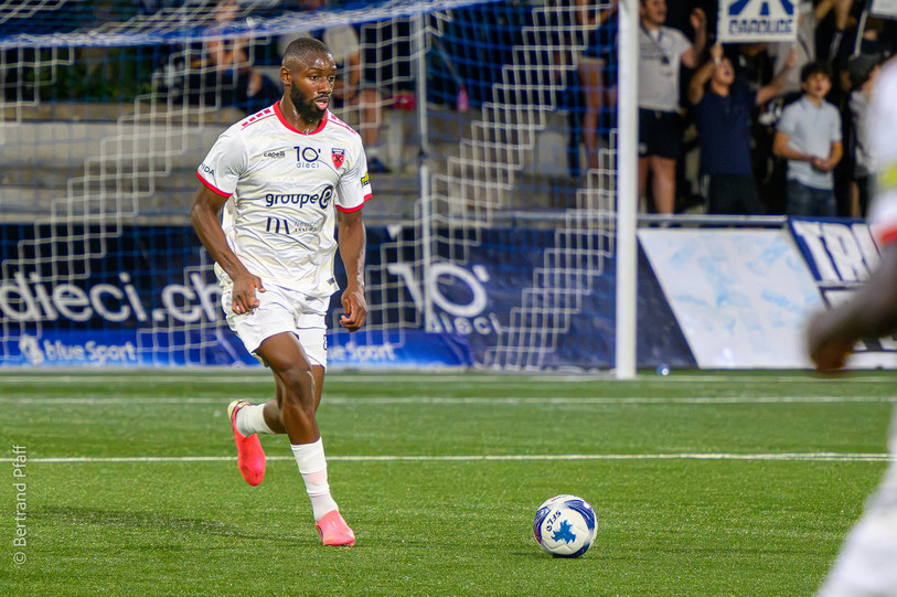 Après avoir purgé ses matches de suspension en championnat, Modibo Camara a fait son retour parmi les titulaires ce vendredi. (Photo : Bertrand Pfaff)