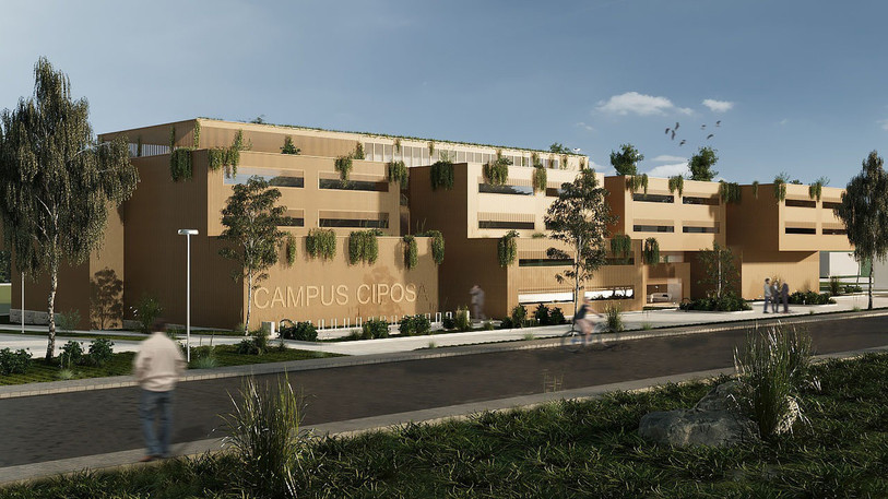 Le futur bâtiment de Ciposa doit sortir de terre d’ici au premier trimestre 2028 à Hauterive.
