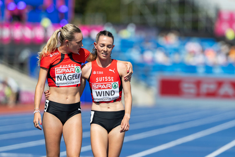Joceline Wind n'est pas parvenue à se qualifier pour la finale du 1'500m samedi lors des Championnats d'Europe d'athlétisme à Birmingham. (Photo : KEYSTONE/Cyril Zingaro)