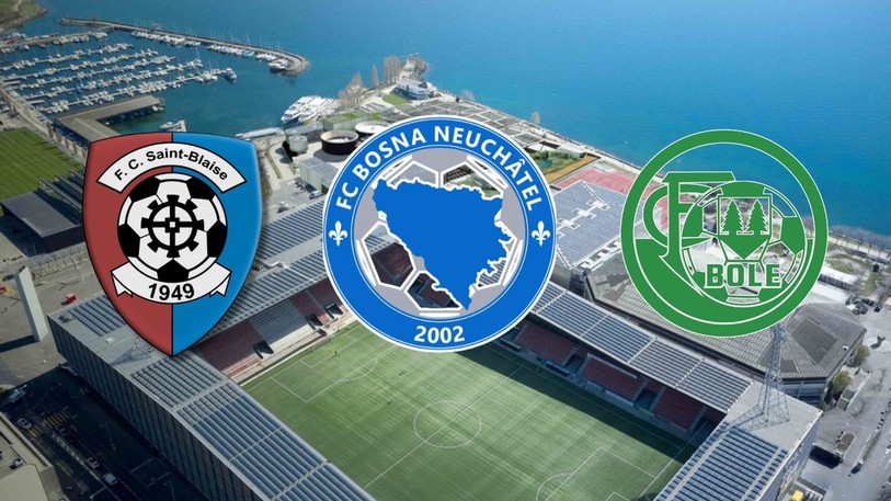 Saint-Blaise, Bosna Neuchâtel et Bôle seront les trois clubs neuchâtelois de 2e ligue interrégionale cette saison.