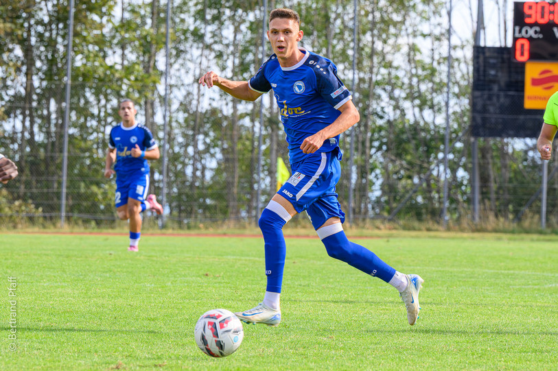 Safet Alic a inscrit le premier but de Bosna Neuchâtel samedi contre Yverdon Sport II (photo d’archives : Bertrand Pfaff).