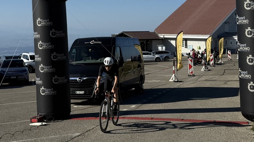 Vincent Wisard le neuvevillois a remporté dimanche le Grand Prix Chasseral. (Photo : Jérôme Lüthi)