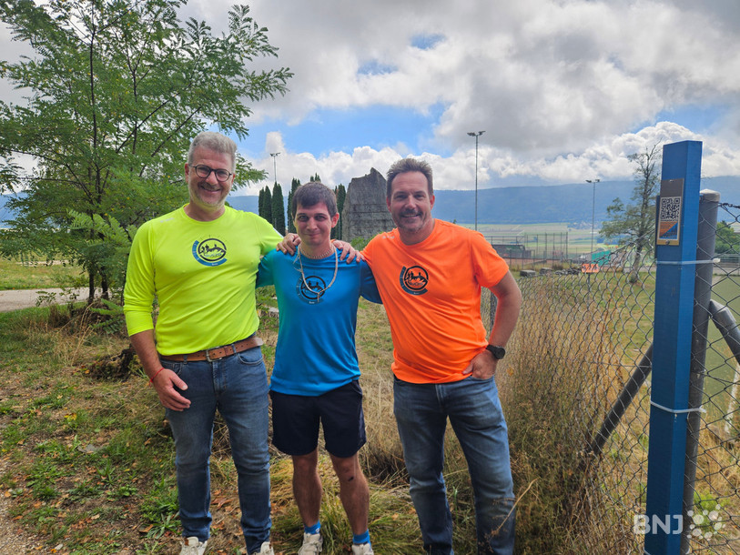 Sylvain Babey (à gauche), Liam Humbaraci (au centre) et Thierry Vauthier (à droite) s'engagent au sein du comité proCSVR pour faire du Buchs Challenge un rendez-vous incontournable au Val-de-Ruz.