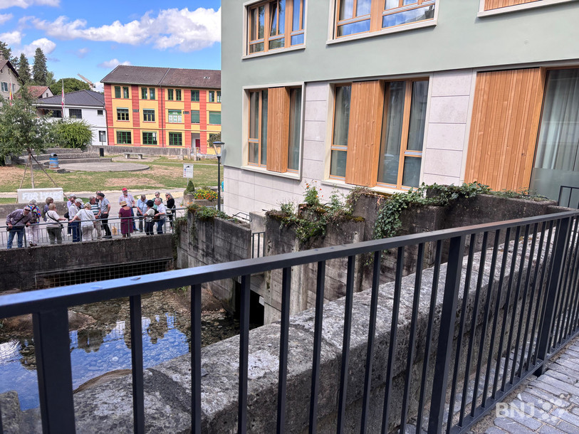 Une barrière fixe protège désormais le bassin de la Beuchire.