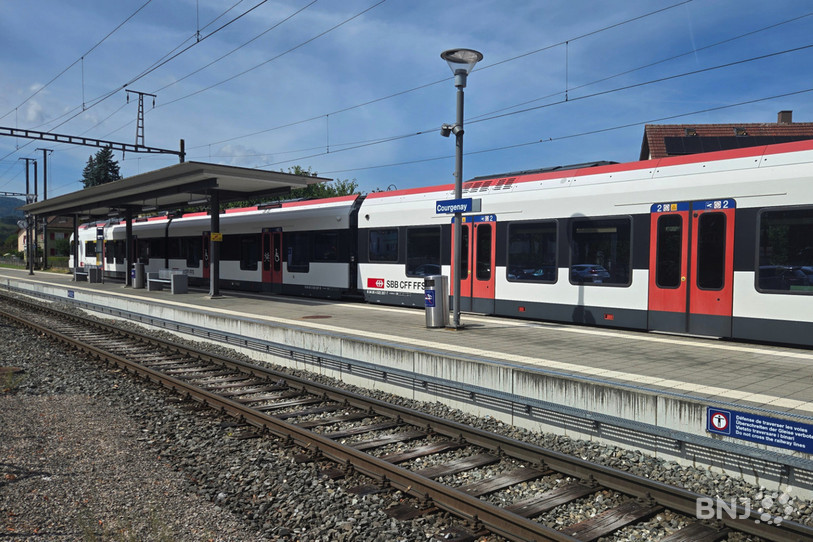 Le trafic des trains a été perturbé durant plus de 24 heures entre Porrentruy et Courgenay.