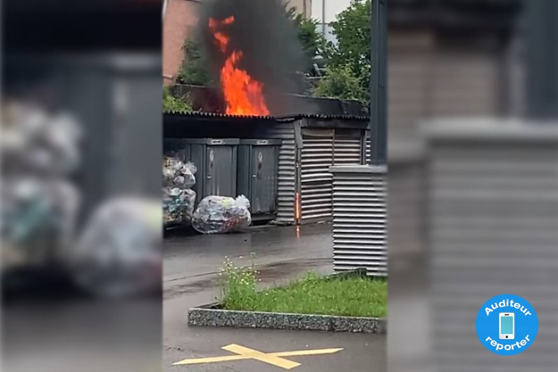 Les pompiers sont intervenus mardi soir à Porrentruy.