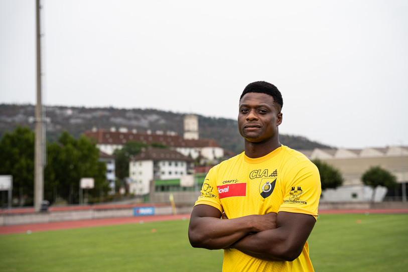 Neftali Manzambi renforce le secteur offensif des SR Delémont. (Photo : SRD)