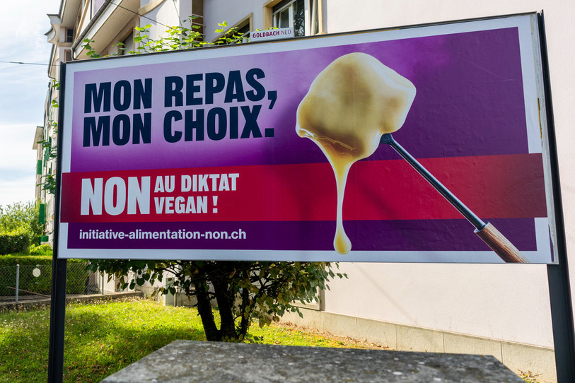 L’initiative « Pour une alimentation sûre » sera soumise au peuple le 27 septembre prochain. (Photo : KEYSTONE/Salvatore Di Nolfi.)