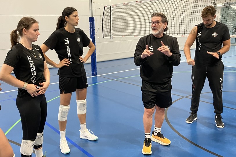 Romeu Filho et le Volleyball Franches-Montagnes sont en pleine préparation du prochain championnat de Ligue A.