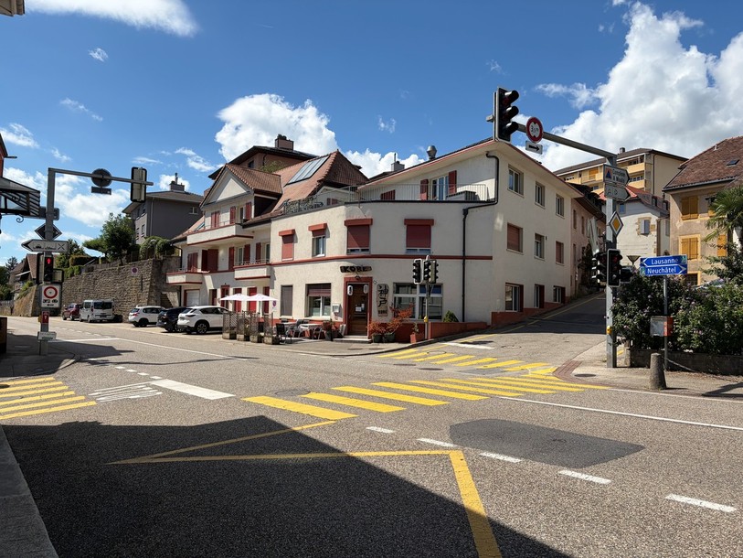 La rue montante du carrefour de Chez-le-Bart pose quelques problèmes à La Grande Béroche.