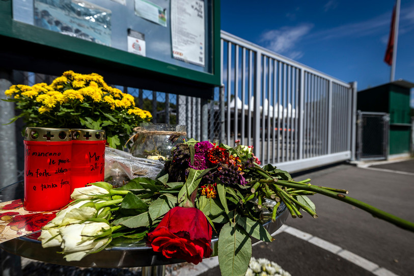La fusillade d'Aarau, perpétrée sans mobile clair selon la police, a fait un mort et six blessés. (Photo : KEYSTONE/Michael Buholzer)