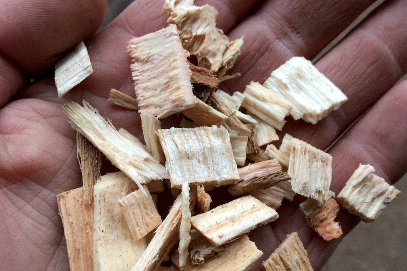 Les copeaux produits par l'entreprise Yann Flück SA n'ont pas su convaincre le jury du Prix Montagne 2026. (Photo : Yann Flück SA)
