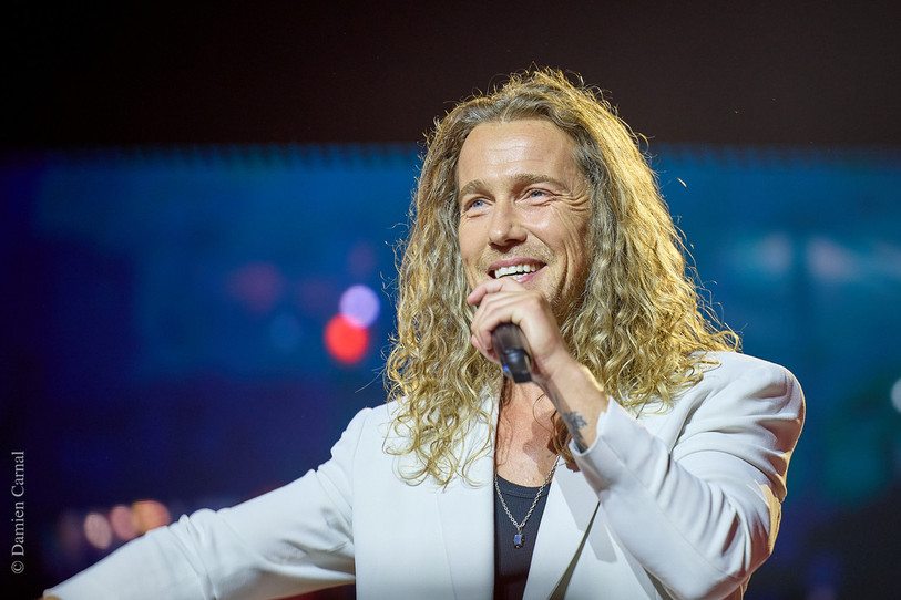 Julien Doré en concert au Chant du Gros. (Photo : Damien Carnal).