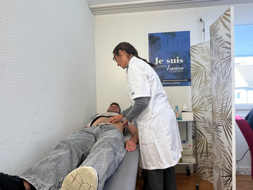 La Maison de santé accueille des requérants d'asile et des sans-papiers à La Chaux-de-Fonds (photo : Médecins du monde).