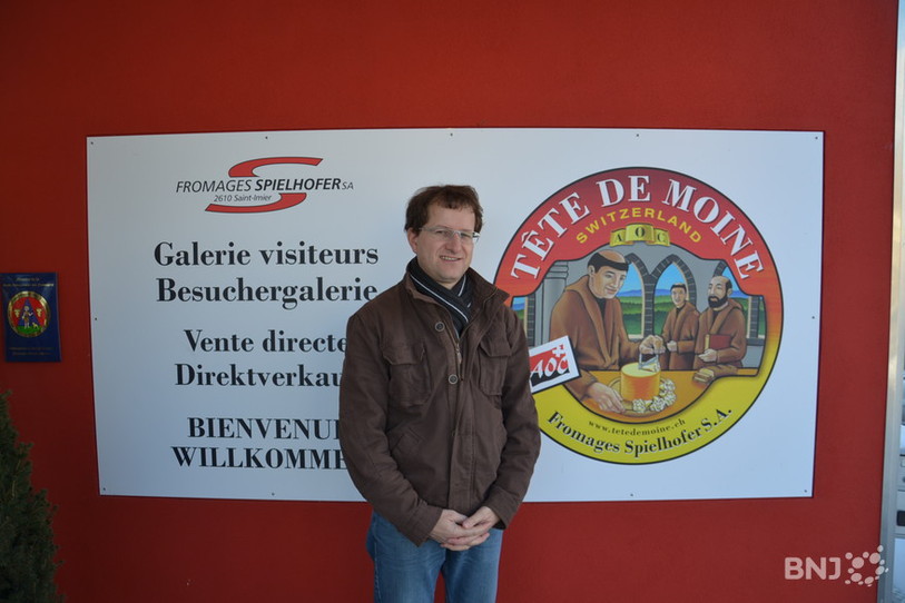 Olivier Isler, gérant de l'Interprofession Tête de Moine