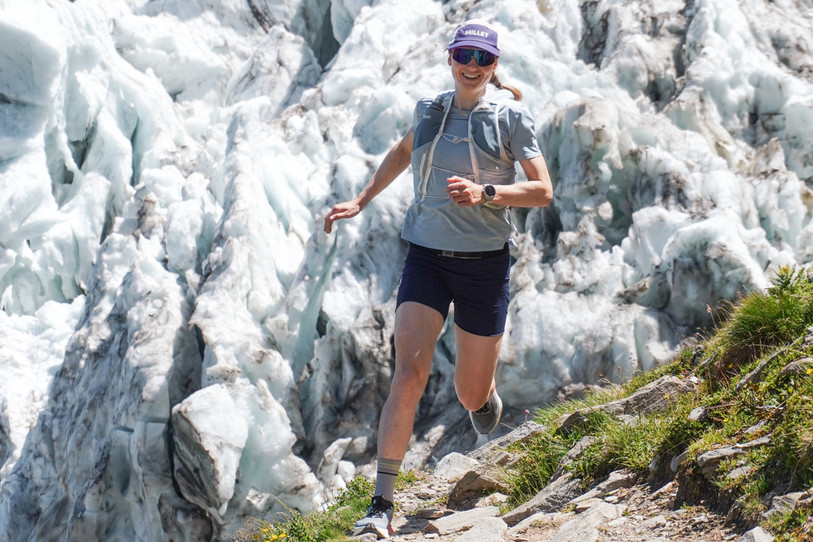 Marianne Fatton se lance un nouveau défi : en plus du ski alpinisme, le trail. (Photo : Marianne Fatton)