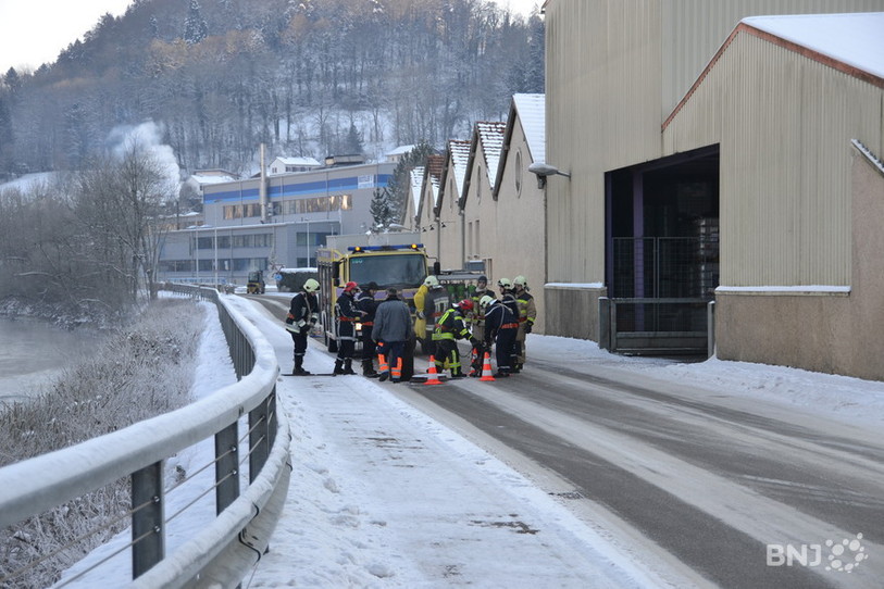 Incendie chez Benteler à St-Ursanne