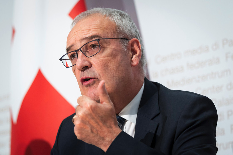 Le ministre de l’économie Guy Parmelin s’est rendu en Amérique du Sud à l’été 2025 afin de boucler les négociations avec les pays du Mercosur. (Photo d’archives.)