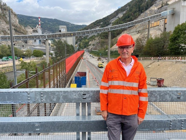 Laurent Brugger, chef de projet à l’Office fédéral du chantier de l’A16 à l’aube d’un processus complexe.