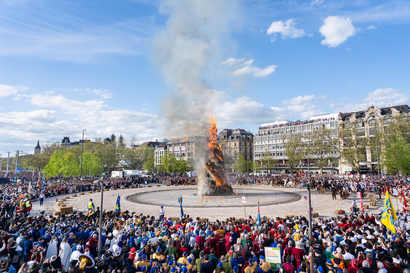 Les cantons de Neuchâtel et du Jura seront les hôtes d'honneur du Sechseläuten de Zurich en 2028. (Photo : Sechseläuten)