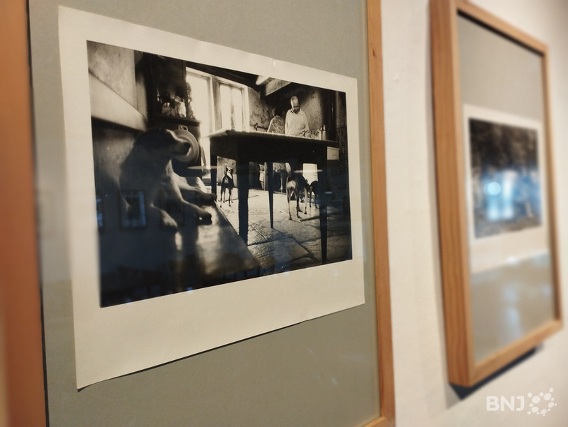 Le restaurant du Soleil est décoré par 15 photographies de Jeanne Chevalier.