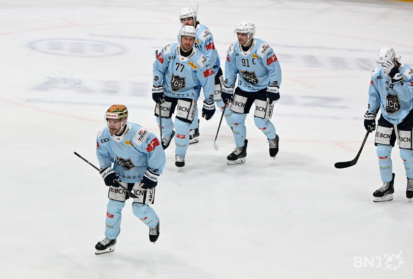 Le HC La Chaux-de-Fonds s'est incliné 4-3 à Bâle (photo: Georges Henz).