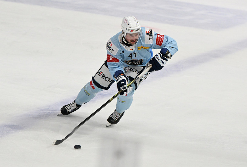 L'attaquant du HC La Chaux-de-Fonds Jason Akeson a été l'un des buteurs de la soirée. (photo: arch Georges Henz)