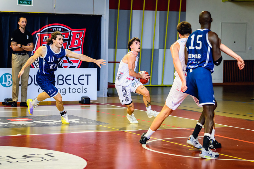 Simon Ducommun et le BC Boncourt ont décroché leur premier victoire de la saison. (Photo : archives/Stéphane Bée)