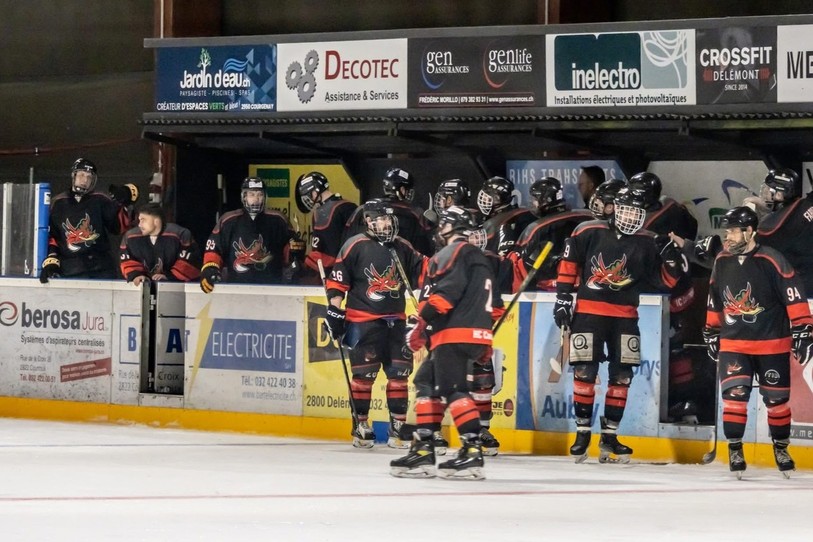 Le HC Courtételle s'apprête à faire ses grands débuts en 2e ligue. (Photo : HC Courtételle).