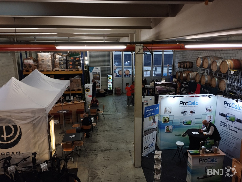 Les exposants ont su s'approprier les lieux pour la Foire des Franches.