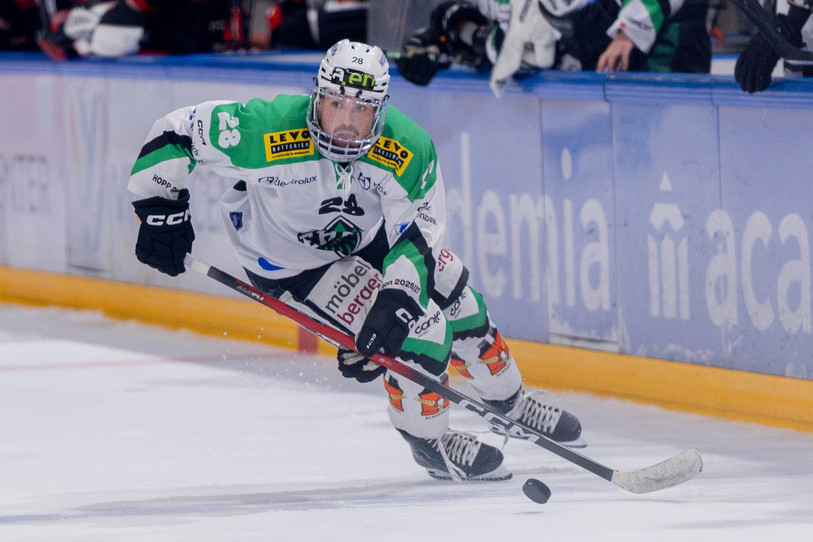 Sous le maillot d'Olten, le jeune Chaux-de-Fonnier Léo Braillard affiche trois points en quatre matches. (Photo : freshfocus)