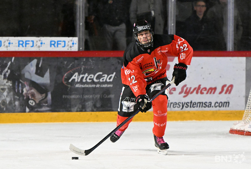 Jayson Ren a marqué en vain pour le HCFM samedi. (Photo : archives Georges Henz)