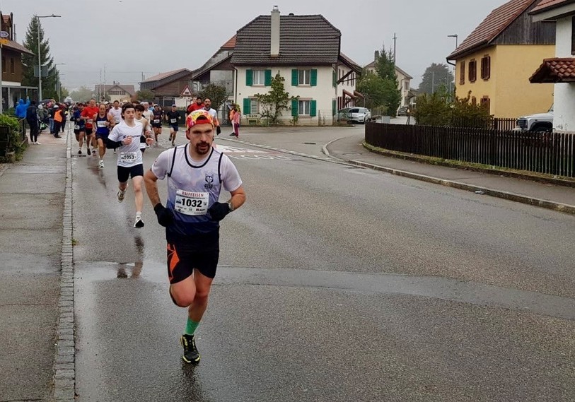 Jérémy Hunt a pris les devants dimanche à Glovelier à l'occasion des Courses du Tabeillon. 